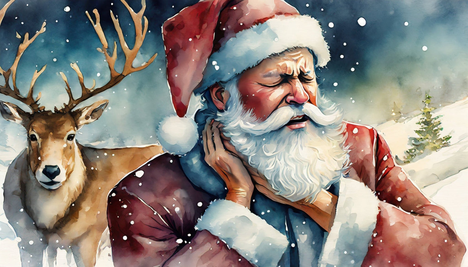 The Ho-Ho-History of Santa Claus’ Neck Pain: A Chronological Yuletide Odyssey