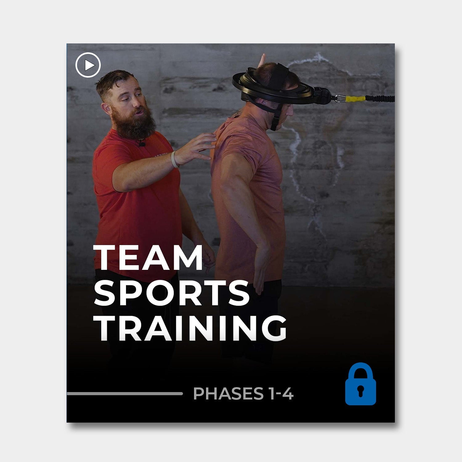 Team Sports Training Program (Phase 1-4) Training Lab™ Iron Neck   